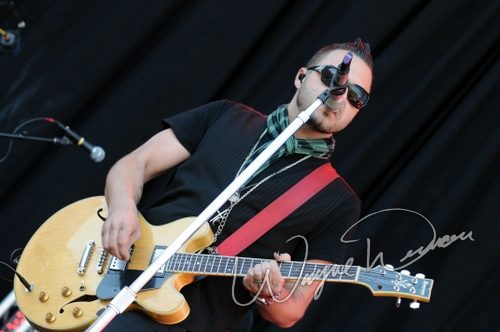 Blue October at Columbus Crew Stadium Columbus, OH on May 17, 2009 &mdash; concert photo by Wayne Dennon