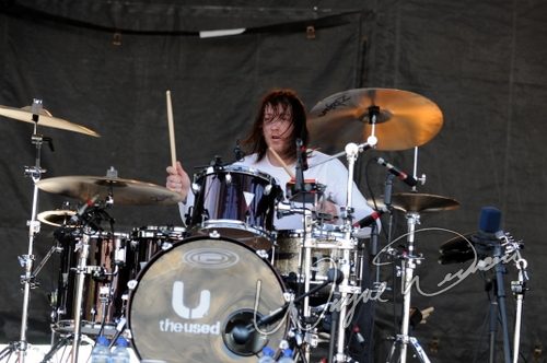 The Used at Columbus Crew Stadium Columbus, OH on May 17, 2009 &mdash; concert photo by Wayne Dennon