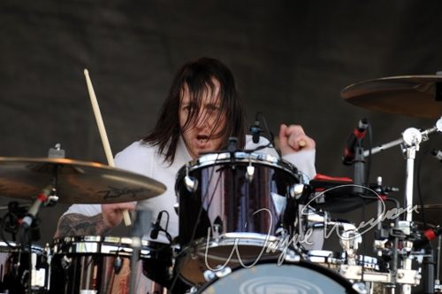 The Used at Columbus Crew Stadium Columbus, OH on May 17, 2009 &mdash; concert photo by Wayne Dennon