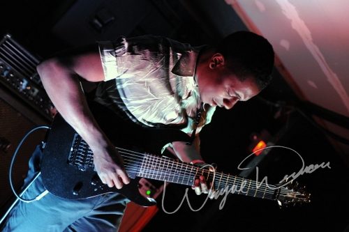 Animals As Leaders at Uncle Pleasants Louisville, KY on February 21, 2010 &mdash; concert photo by Wayne Dennon