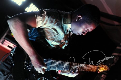 Animals As Leaders at Uncle Pleasants Louisville, KY on February 21, 2010 &mdash; concert photo by Wayne Dennon