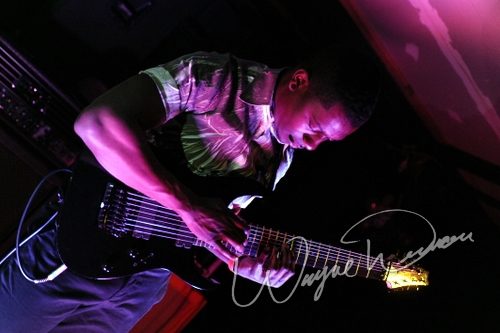 Animals As Leaders at Uncle Pleasants Louisville, KY on February 21, 2010 &mdash; concert photo by Wayne Dennon