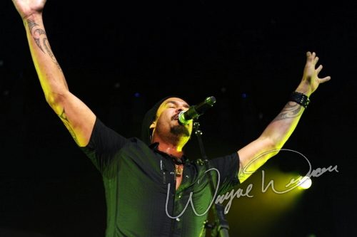 Michael Franti and Spearhead at Freedom Hall Louisville, KY on March 13, 2010 &mdash; concert photo by Wayne Dennon