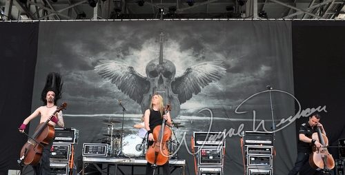 Apocalyptica at Columbus Crew Stadium Columbus, OH on May 23, 2010 &mdash; concert photo by Wayne Dennon
