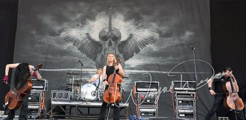 Apocalyptica at Columbus Crew Stadium Columbus, OH on May 23, 2010 &mdash; concert photo by Wayne Dennon