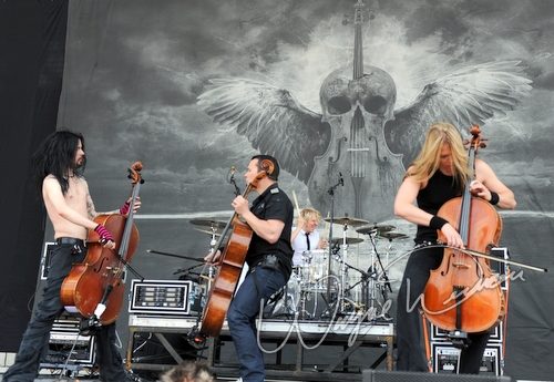 Apocalyptica at Columbus Crew Stadium Columbus, OH on May 23, 2010 &mdash; concert photo by Wayne Dennon