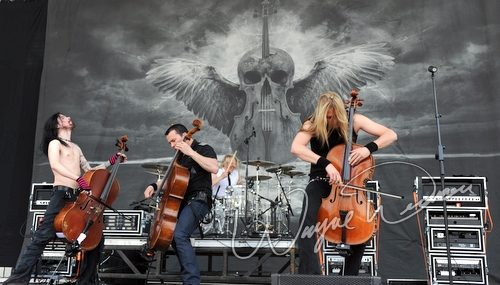 Apocalyptica concert photo by Wayne Dennon