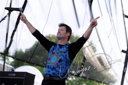 Yes at Reed Hartman and Glendale Milford Road Blue Ash, OH on July 4, 2010 &mdash; concert photo by Wayne Dennon