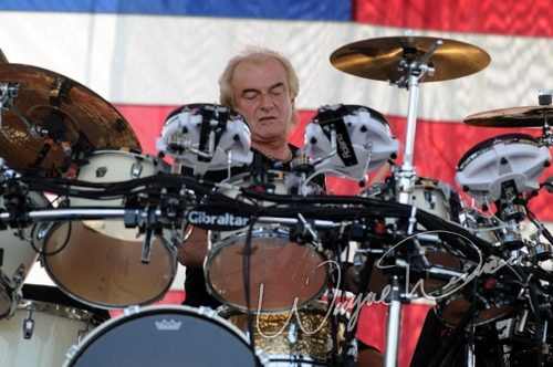Yes at Reed Hartman and Glendale Milford Road Blue Ash, OH on July 4, 2010 &mdash; concert photo by Wayne Dennon