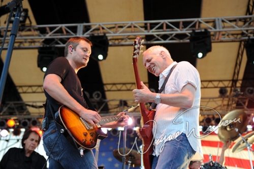 Peter Frampton at Reed Hartman and Glendale Milford Road Blue Ash, OH on July 4, 2010 &mdash; concert photo by Wayne Dennon