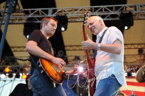 Peter Frampton at Reed Hartman and Glendale Milford Road Blue Ash, OH on July 4, 2010 &mdash; concert photo by Wayne Dennon
