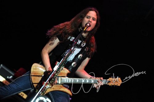Tesla at Catch the Fever festival grounds Pryor, OK on May 30, 2010 &mdash; concert photo by Wayne Dennon