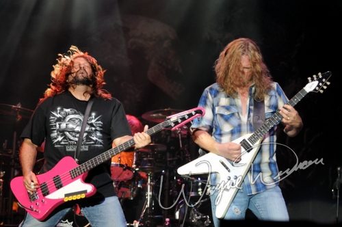 Tesla at Catch the Fever festival grounds Pryor, OK on May 30, 2010 &mdash; concert photo by Wayne Dennon
