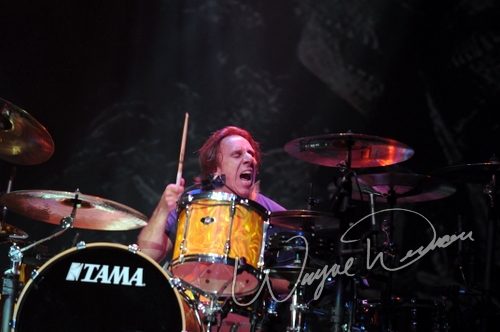 Tesla at Catch the Fever festival grounds Pryor, OK on May 30, 2010 &mdash; concert photo by Wayne Dennon