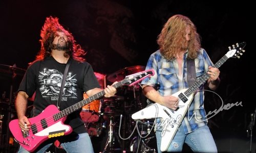 Tesla at Catch the Fever festival grounds Pryor, OK on May 30, 2010 &mdash; concert photo by Wayne Dennon