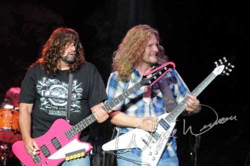 Tesla at Catch the Fever festival grounds Pryor, OK on May 30, 2010 &mdash; concert photo by Wayne Dennon