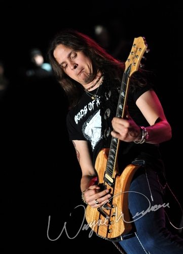 Tesla at Catch the Fever festival grounds Pryor, OK on May 30, 2010 &mdash; concert photo by Wayne Dennon
