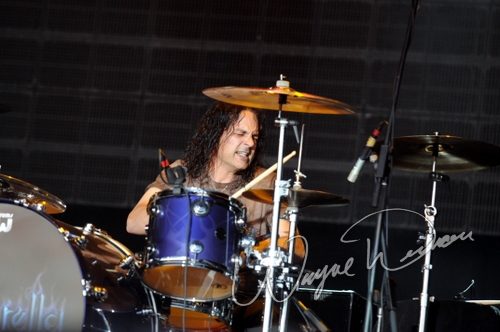 Cinderella at Catch the Fever festival grounds Pryor, OK on May 29, 2010 &mdash; concert photo by Wayne Dennon