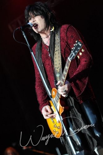 Cinderella at Catch the Fever festival grounds Pryor, OK on May 29, 2010 &mdash; concert photo by Wayne Dennon
