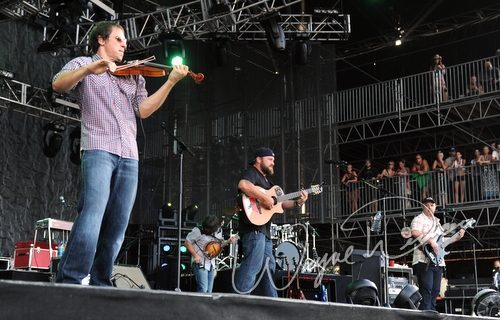Zac Brown Band at Bonnaroo Manchester, TN on June 13, 2010 &mdash; concert photo by Wayne Dennon