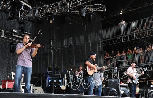 Zac Brown Band at Bonnaroo Manchester, TN on June 13, 2010 &mdash; concert photo by Wayne Dennon