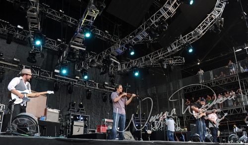 Zac Brown Band at Bonnaroo Manchester, TN on June 13, 2010 &mdash; concert photo by Wayne Dennon