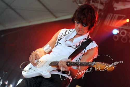 Jeff Beck at Bonnaroo Manchester, TN on June 12, 2010 &mdash; concert photo by Wayne Dennon