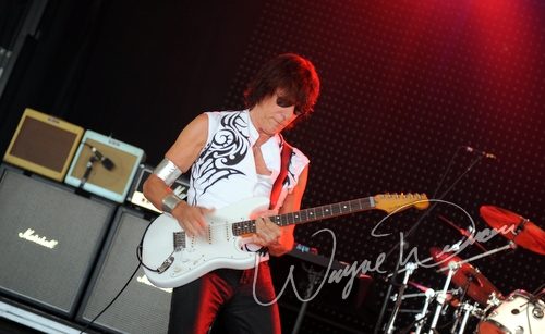 Jeff Beck at Bonnaroo Manchester, TN on June 12, 2010 &mdash; concert photo by Wayne Dennon