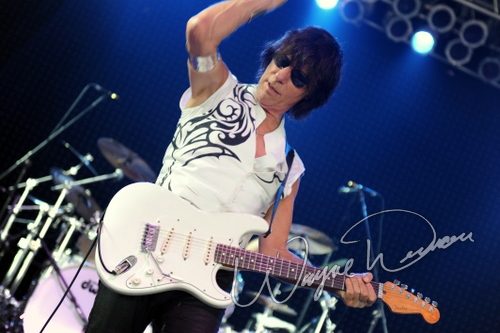 Jeff Beck at Bonnaroo Manchester, TN on June 12, 2010 &mdash; concert photo by Wayne Dennon