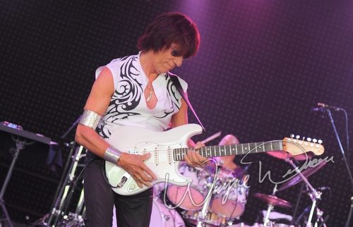 Jeff Beck at Bonnaroo Manchester, TN on June 12, 2010 &mdash; concert photo by Wayne Dennon