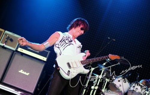 Jeff Beck at Bonnaroo Manchester, TN on June 12, 2010 &mdash; concert photo by Wayne Dennon