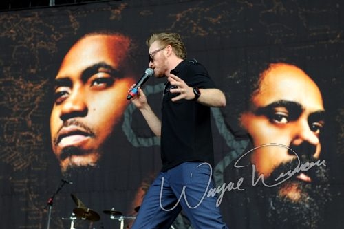 Damian Marley & Nas at Bonnaroo Manchester, TN on June 11, 2010 &mdash; concert photo by Wayne Dennon