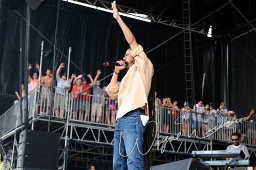 Damian Marley & Nas at Bonnaroo Manchester, TN on June 11, 2010 &mdash; concert photo by Wayne Dennon