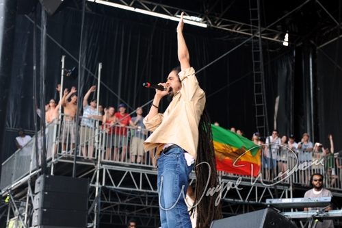 Damian Marley & Nas at Bonnaroo Manchester, TN on June 11, 2010 &mdash; concert photo by Wayne Dennon