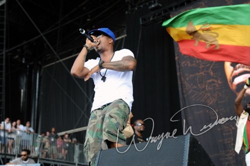 Damian Marley & Nas at Bonnaroo Manchester, TN on June 11, 2010 &mdash; concert photo by Wayne Dennon