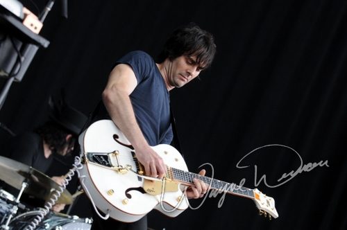 The Dead Weather at Bonnaroo Manchester, TN on June 12, 2010 &mdash; concert photo by Wayne Dennon