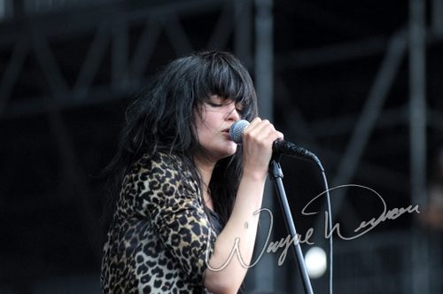 The Dead Weather at Bonnaroo Manchester, TN on June 12, 2010 &mdash; concert photo by Wayne Dennon