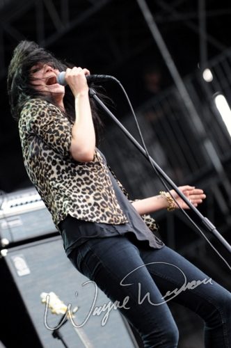The Dead Weather at Bonnaroo Manchester, TN on June 12, 2010 &mdash; concert photo by Wayne Dennon