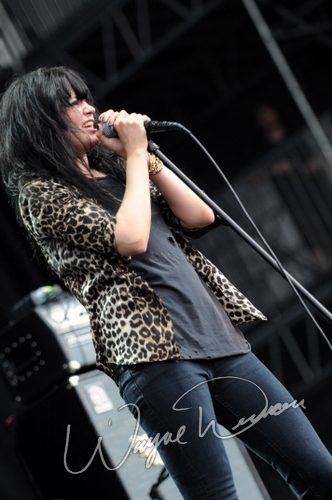 The Dead Weather at Bonnaroo Manchester, TN on June 12, 2010 &mdash; concert photo by Wayne Dennon