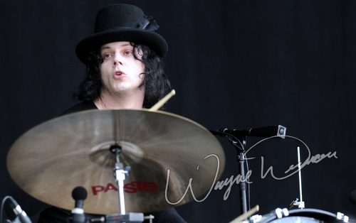 The Dead Weather at Bonnaroo Manchester, TN on June 12, 2010 &mdash; concert photo by Wayne Dennon