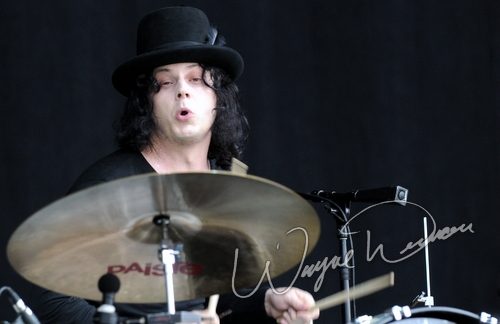 The Dead Weather at Bonnaroo Manchester, TN on June 12, 2010 &mdash; concert photo by Wayne Dennon