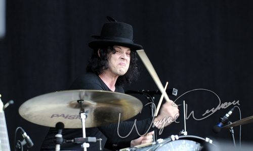 The Dead Weather at Bonnaroo Manchester, TN on June 12, 2010 &mdash; concert photo by Wayne Dennon