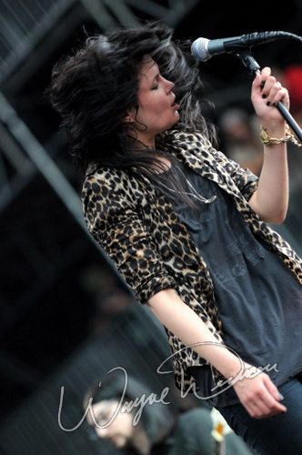 The Dead Weather at Bonnaroo Manchester, TN on June 12, 2010 &mdash; concert photo by Wayne Dennon