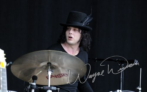 The Dead Weather at Bonnaroo Manchester, TN on June 12, 2010 &mdash; concert photo by Wayne Dennon