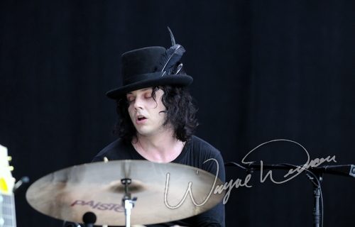 The Dead Weather at Bonnaroo Manchester, TN on June 12, 2010 &mdash; concert photo by Wayne Dennon