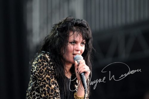 The Dead Weather at Bonnaroo Manchester, TN on June 12, 2010 &mdash; concert photo by Wayne Dennon