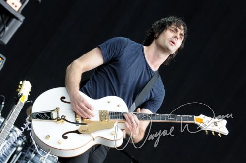 The Dead Weather at Bonnaroo Manchester, TN on June 12, 2010 &mdash; concert photo by Wayne Dennon