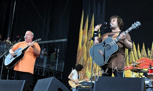 Tenacious D at Bonnaroo Manchester, TN on June 11, 2010 &mdash; concert photo by Wayne Dennon