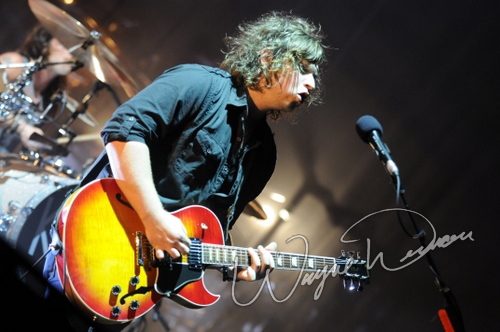 Kings of Leon at Bonnaroo Manchester, TN on June 11, 2010 &mdash; concert photo by Wayne Dennon