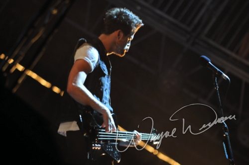Kings of Leon at Bonnaroo Manchester, TN on June 11, 2010 &mdash; concert photo by Wayne Dennon
